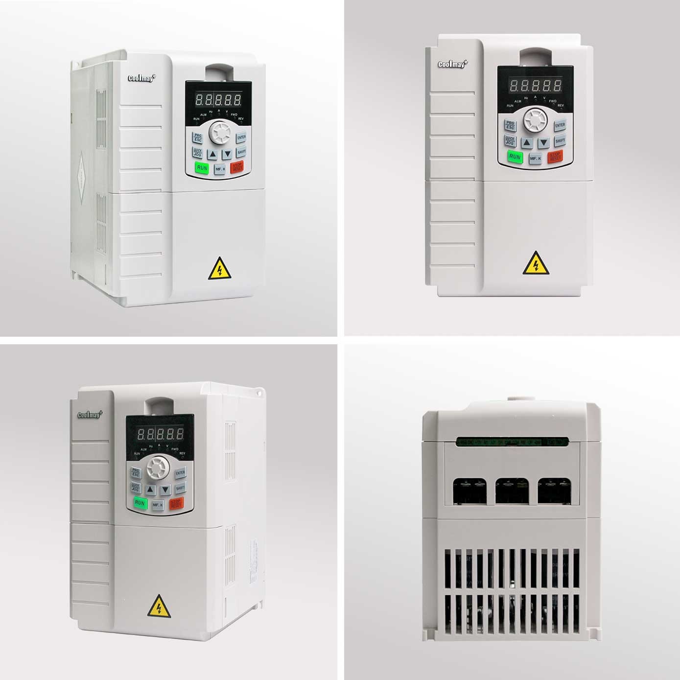 600Hz Vector Control Three Phase VFD 1 5kw Straight Line S Curve Ramp