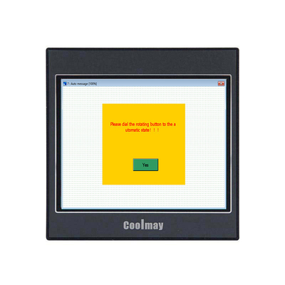Type C HMI Control Panel With Backlight RS232 / RS485 Supports MODBUS