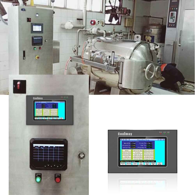 ODM sorties analogiques combinées de canaux de PLC de PLC HMI de TFT de 5 pouces 2 20mA 0