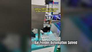 Coolmay All-in-One HMI PLC for Bar Feeder