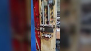 Dominican Customer Site | Coolmay PLC Solution for Film Printing Machine