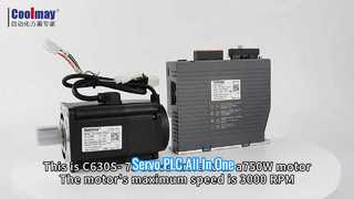 Coolmay C630S সিরিজ 0.1KW-0.4KW সার্ভো মোটর ড্রাইভ সঙ্গে RS485 Modbus RTU যোগাযোগ