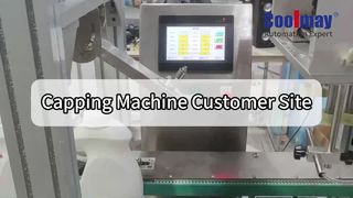 🚀Capping Machine Customer Site


