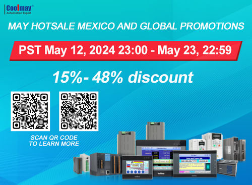 latest company news about Coolmay Big Sale - Don't Miss Out on the May Promotion! Coolmay Mexico and Global Promotion Event on May 12th