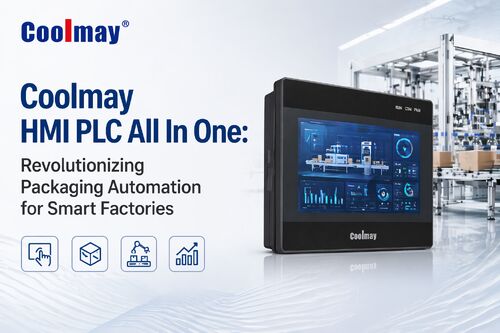 Últimas noticias de la empresa sobre Coolmay HMI PLC todo en uno: revolucionando la automatización de envases para fábricas inteligentes