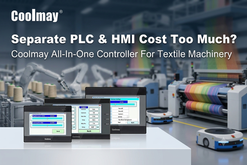laatste bedrijfskennis over Coolmay HMI PLC all-in-one voor textielmachines