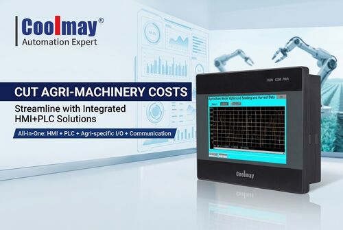 latest company news about Coolmay HMI PLC All-in-One Cuts Wiring Costs for Agricultural Machinery Automation