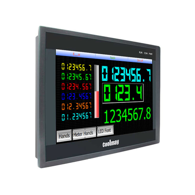 Coolmay 10.1 Inch TFT HMI PLC Ethernet Port 128MB RAM PLC HMI All In One Controller Panel