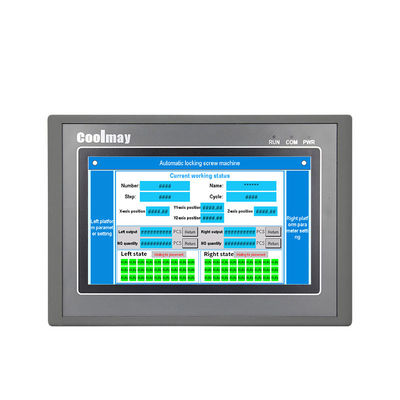 ราคาดี Coolmay 5 นิ้วจอแสดงผล HMI แผงหน้าจอสัมผัส 800x480 พิกเซล RS232 RS485 LED Backlight ออนไลน์