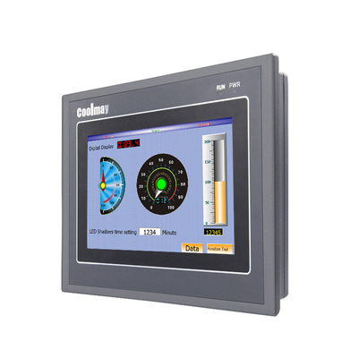 12DI 12DO Industrial Control Equipment PLC 7 Inch Coolmay HMI PLC All In One Controller