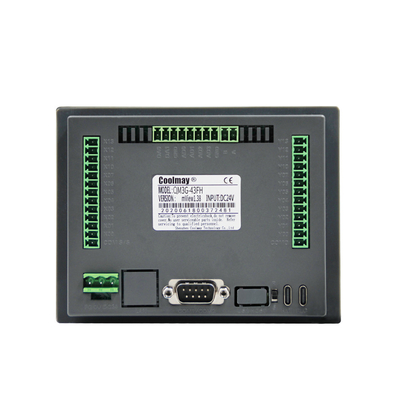 4.3 Inch HMI PLC Combo PLC Controller 24VDC 4AI 2AO COM WIFI For Injection Moulding Machine