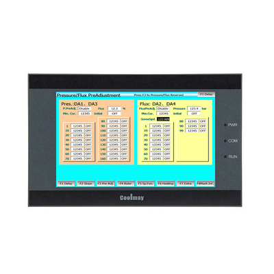 5 Inch Integrated Hmi Plc All In One Panel 12DI 4AI/2AO 10v Temperature Analog