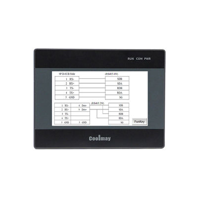 Coolmay 4.3'' HMI PLC All In One with Digital Temperature Control for Water Systems Compact Design Integrated HMI PLC