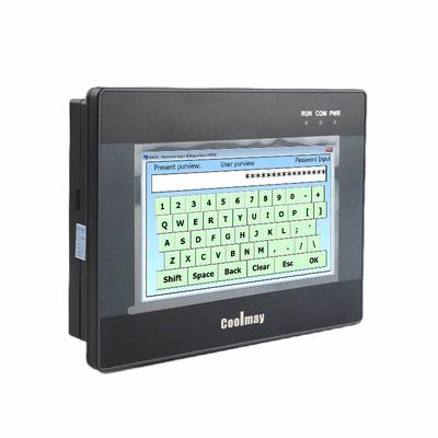 4.3 Inch HMI PLC All In One Integrated Digital I/O Analog support Modbus RTU protocal Ethernet optional function For Egg Incubator
