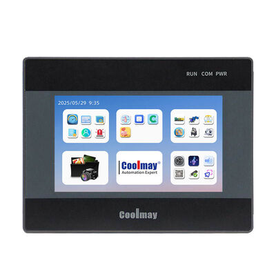 Giá tốt 4.3 inch Coolmay TK8043H màn hình cảm ứng HMI với CPU 2 lõi 1GHz và Modbus TCP để điều khiển tự động hóa trực tuyến