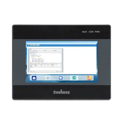 Bon prix Coolmay EX3U série 4.3 pouces HMI PLC tout en un contrôleur avec 12DI / 12DO et RS232 RS485 pour l'automatisation industrielle en ligne