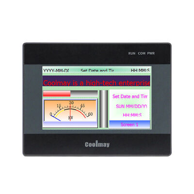 Harga bagus Coolmay EX3S Series HMI PLC All-In-One Controller Layar 4.3 Inci dengan 12DI/12DO dan Komunikasi RS232 RS485 untuk Otomasi Industri on line