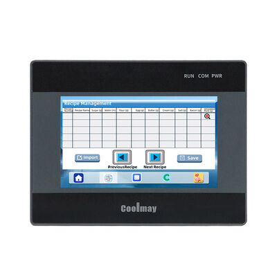 Giá tốt Coolmay 4.3 Inch HMI PLC All-In-One Controller với 12DI / 12DO và RS232 RS485 cho Tự động hóa Công nghiệp trực tuyến