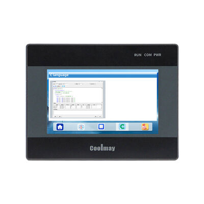 قیمت خوب Coolmay EX3U سری 4.3 اینچ کنترل کننده HMI PLC همه در یک با ارتباطات 12DI / 12DO و RS232 RS485 آنلاین