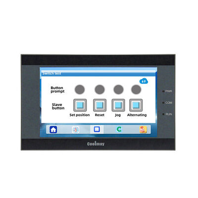 Dobra cena Coolmay EX3U Series 5 Inch HMI PLC All-In-One Controller z komunikacją 12DI/12DO i RS232 RS485 dla automatyki przemysłowej w Internecie