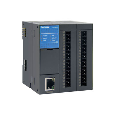 Harga bagus Coolmay L02S-24MT 12DI 12DO Industrial Control PLC Programming 200K Untuk Otomasi Industri PLC 24VDC Input Digital Programmable Controller on line
