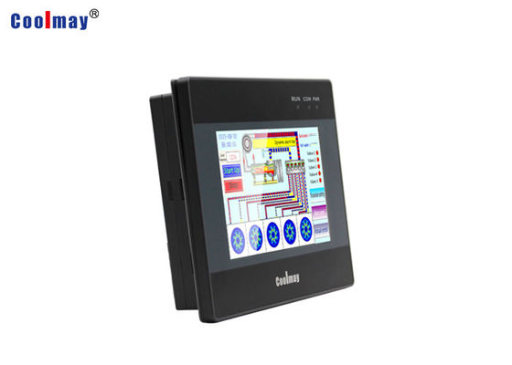 Portrait Display PLC HMI Panel 4AI 2AO 12DI 12DO 4.3" TFT