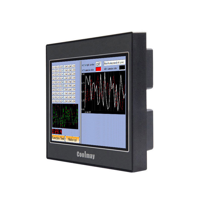 Modbus Color Display Modbus HMI Touch Screen 65536 True Colors LED 4 Wire Resistive Panel ...