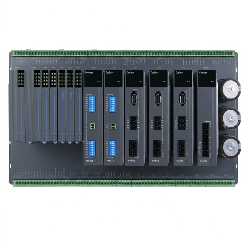 Coolmay PLC HMI All-in-One with 100kHz Pulse Outputs