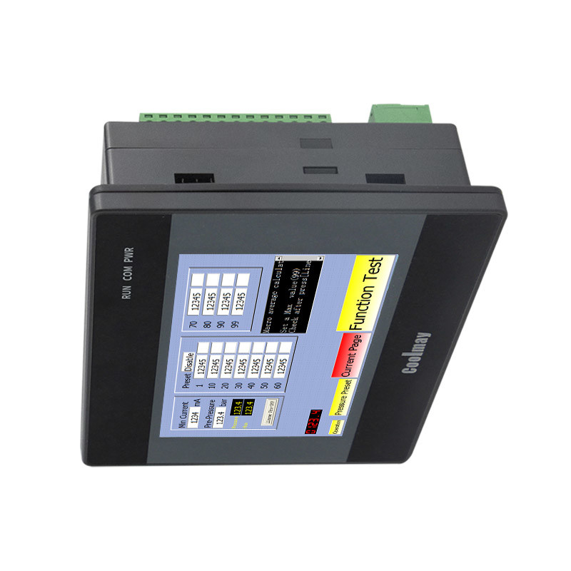 32bit CPU 408MHz HMI PLC Combo With TFT LCD Display For Industrial ...