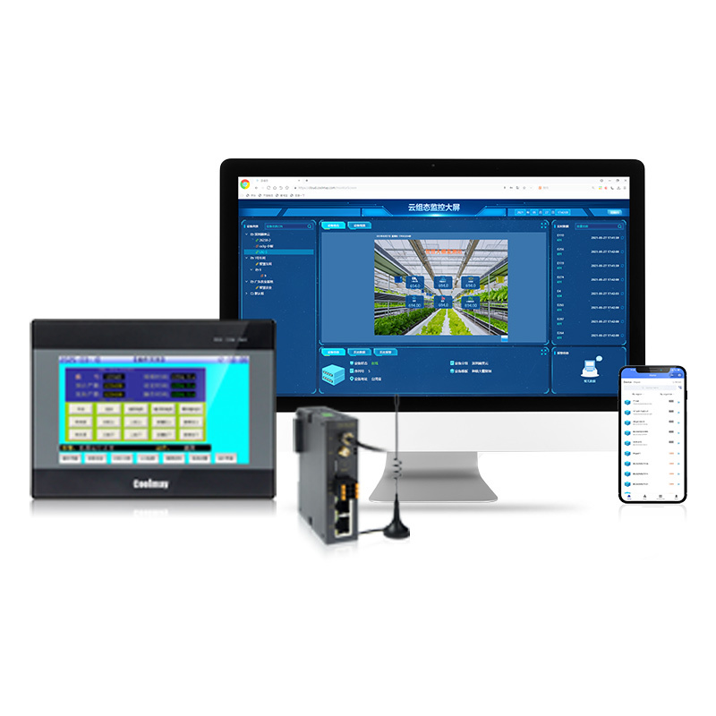 HMI PLC All In One with Remote Pass-Through of PLC/HMI Program, Remote ...