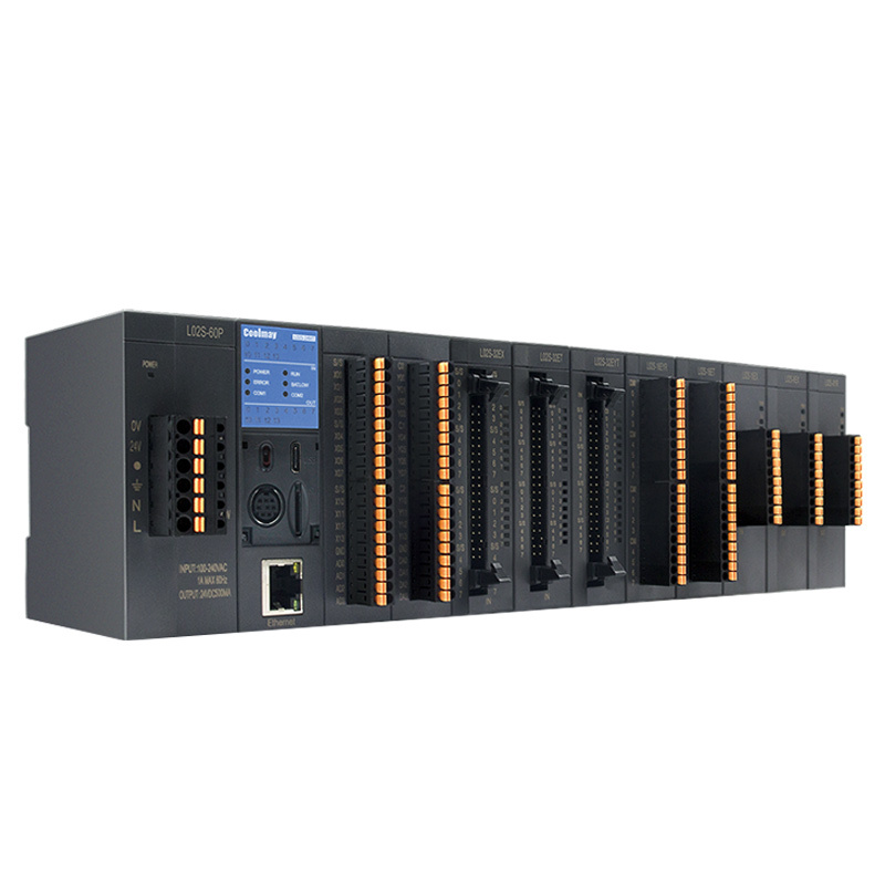 32 I/O Points PLC CPU Module with Relay Output and Built In Ethernet ...