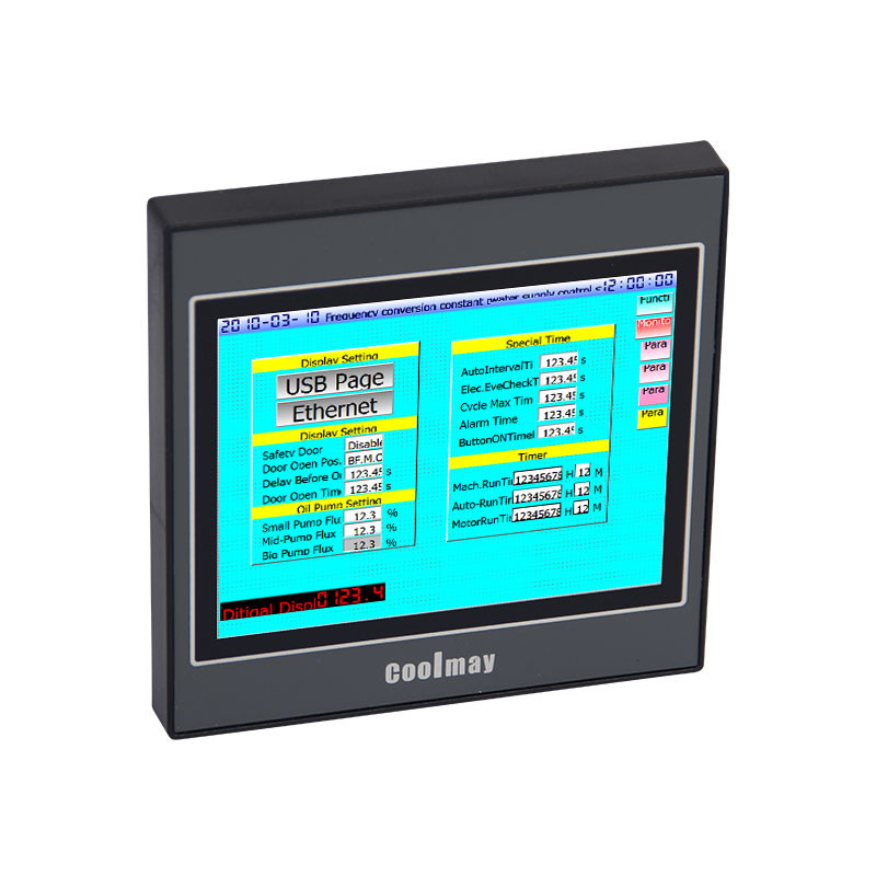 LED Backlit Resistive Panel PLC 3.5