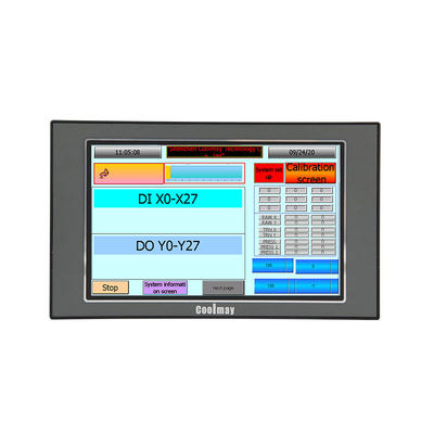 Coolmay MT Series HMI Control Panel Small Size 5 Inch 800x480 Piexls 128MB ROM