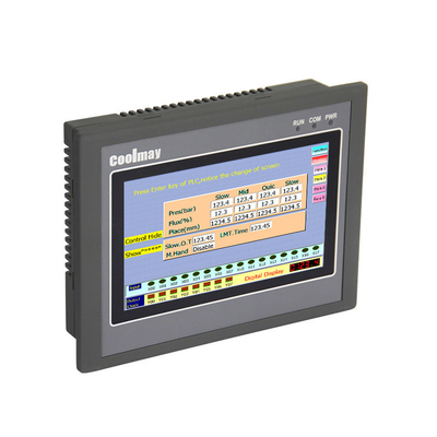 Portrait Screen Coolmay HMI PLC 4.3'' TFT High Speed Counting PLC HMI Control Panel