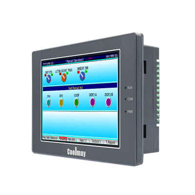 10.1inch TFT Coolmay HMI PLC 128MB RAM Compact Structure HMI PLC All In One