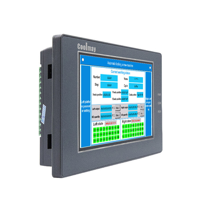 222*133mm Display HMI PLC All In One 128MB RAM PLC HMI Panel With Integrated PLC
