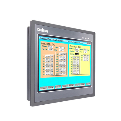 Coolmay Modbus HMI Programmable Controller With 60K Colors Resistive Touch Screen