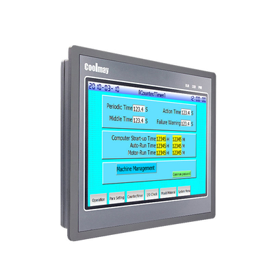 Coolmay 10 Inch HMI Human Interface Machine Built In SD Card Type B 280mA*24V