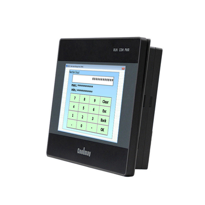 Ethernet Touch Screen Coolmay HMI With Programming Software 134*102*34mm