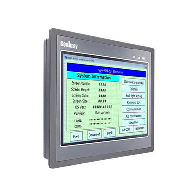 10 Inch HMI Touch Screen RS485 Thin Light Embedded For Automation Industry