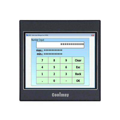 320*240 CoolMay HMI Programming Software With 60000h LED Backlight Time