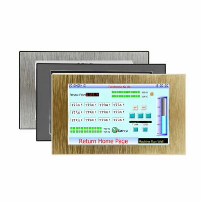800*480 Pixel TFT LCD HMI Control Panel Rs232 Rs485 Port For Smart Home
