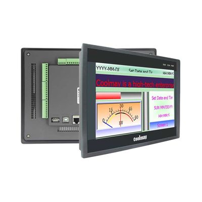 10Inch Touch Panel HMI PLC All In One 8AO Industrial 8 Channels