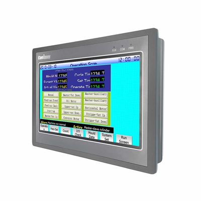 Integrated DC24V Touch Screen PLC Controller 8 Channels High Speed Pulse
