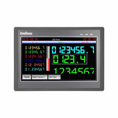 Industrial Electrical Touch Panel PLC 10.1 Inch TFT PID Self Tuning