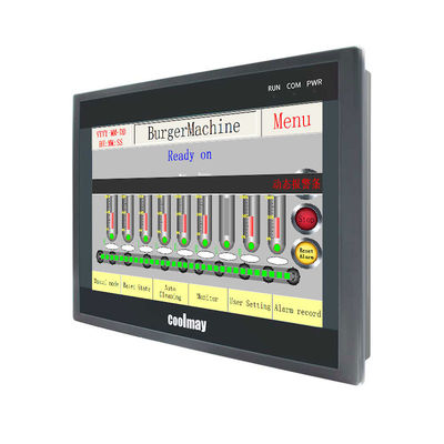 RS485 COM MR MOS HMI Control Panel Portrait Display Resistive PLC Screen