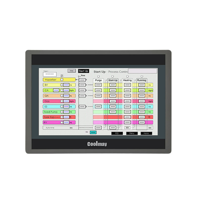 Coolmay 10'' 10 Inch HMI Touch Screen Modbus Tcp/Ip RS485 RS232 Ethernet HMI Touch Panel