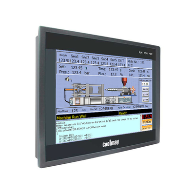 High Speed Integrated HMI PLC Single Phase 6 Channel 60KHz RS232
