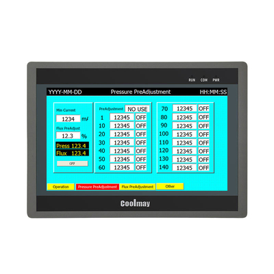 All In One HMI PLC Controller 10 Inch TFT Touch Screen 32bit CPU 408MHz