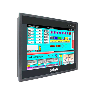 Coolmay servo HMI PLC All In One 10 inch HMI With Integrated PLC Controller